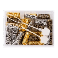 Bagues Pour Nattes AFRICAN HAIR BREADS 32pcs