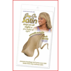 Bonnet En Satin Pocket Bonnet Style (3999)