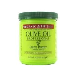 Crème Défrisante Olive Oil Professionnelle NORMALE (Crème Relaxer)