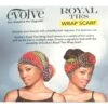Foulard De Tête ROYAL TIES WRAP SCARF (Evolve) -Nouvelle Boutique De Perruques foulard de tete royal ties wrap scarf evolve
