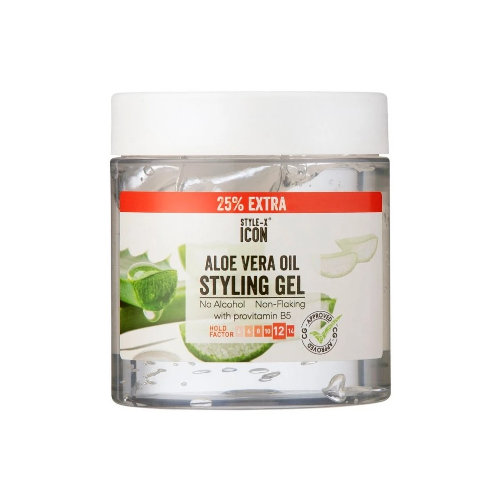 Gel Stylisant à L'ALOE VERA STYLE-X 525ml 3 Gel Stylisant à L'ALOE VERA STYLE-X 525ml