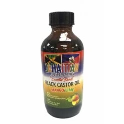 Huile De Ricin Noir MANGUE & CITRON VERT (Mango & Lime) 118ml